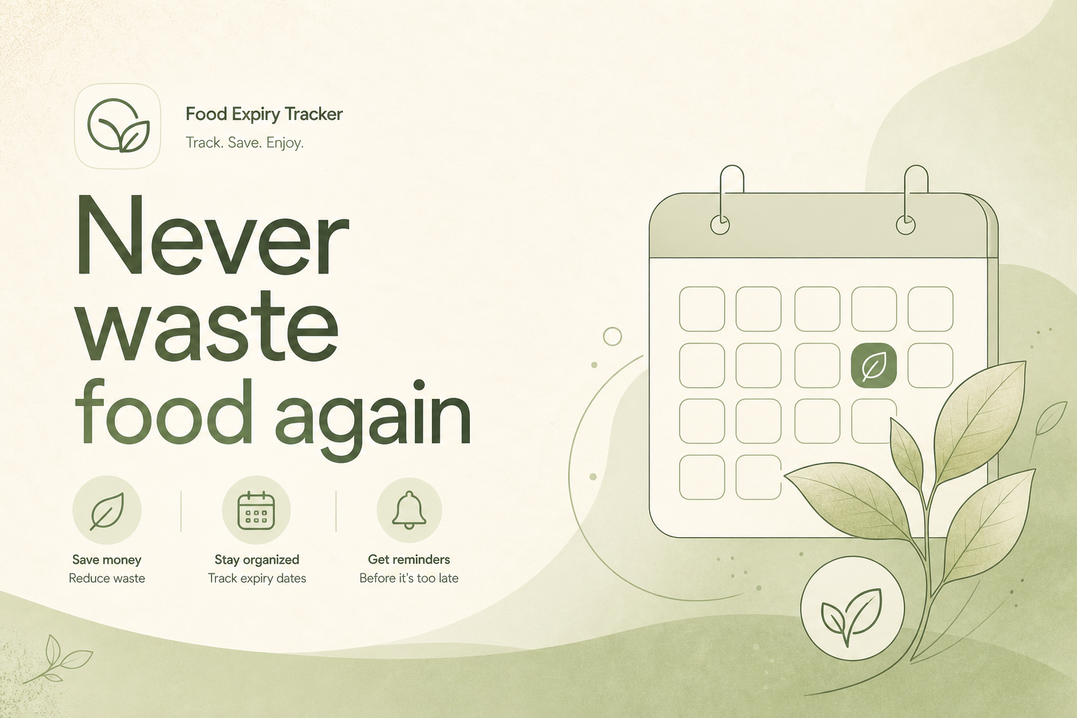 Have It Fresh — never waste food again. Save money, stay organized, get reminders.